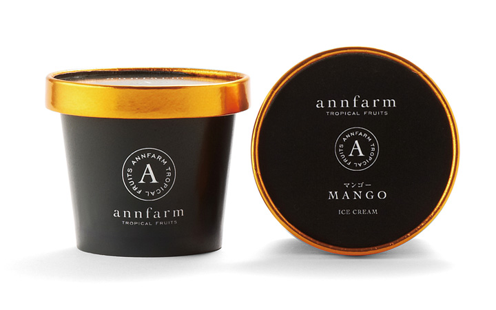 ★【果実25%以上使用】アイスクリーム(マンゴー)[120ml]【冷凍商品】